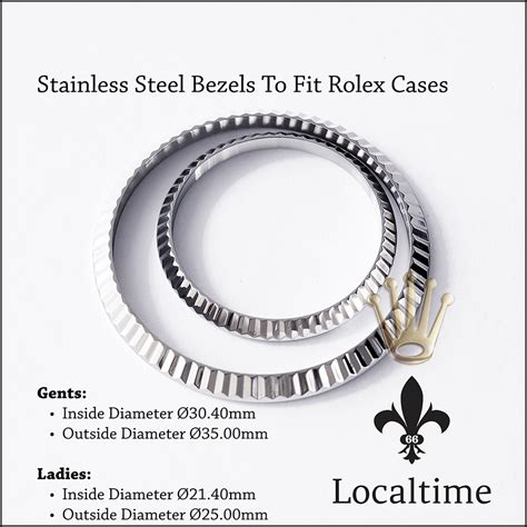 does rolex polish fluted bezels service|rolex replacement bezel.